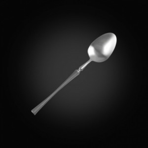 Фото №1: Ложка чайная 15см матовое серебро PVD 1920-Silver [81280016] ри846 - купить в Симферополе, Крым