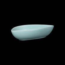 Салатник фигурный 160х80мм 200мл бирюзовый Cuong Phat Acquamarina фк8002 от Ригонда