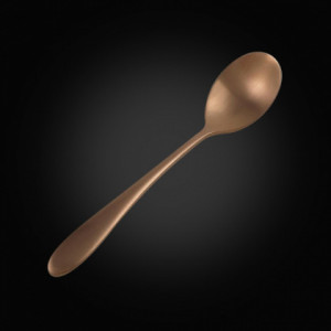 Фото №1: Ложка чайная 14,3см матовая медь PVD Alessi-Copper [81280008] ри668 - купить в Симферополе, Крым