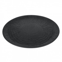 Тарелка 23см Black Raw Wood ри747 от Ригонда