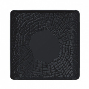 Фото №1: Тарелка квадратная 17,5x17,5см Black Raw Wood ри751 - купить в Симферополе, Крым