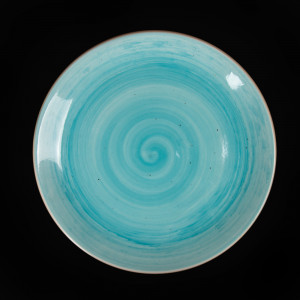 Фото №1: Тарелка мелкая 255мм голубая Corone Natura фк0925 - купить в Симферополе, Крым