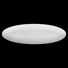 Блюдо овальное 440х140х23мм белое Corone Nori фк5625 от Ригонда
