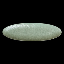 Блюдо овальное 440х140х23мм зеленое Corone Nori фк5627 от Ригонда