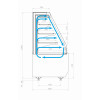 Фото №7: Кондитерская горка открытая KC70 VM 1,3-2 Standard (версия 2.0) (9005-0109) - купить в Симферополе, Крым
