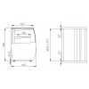 Витрина кондитерская K70 VM 0,9-12 Light (ВХСв-0,9д Carboma MINI) Фото №4: Витрина кондитерская K70 VM 0,9-12 Light (ВХСв-0,9д Carboma MINI) - купить в Симферополе, Крым