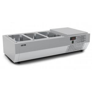 Витрина для ингредиентов Carboma A30 SM 0,9 VTi2-G (GN1/4) Фото №1: Витрина для ингредиентов Carboma A30 SM 0,9 VTi2-G (GN1/4) - купить в Симферополе, Крым