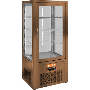 Фото №1: Настольная холодильная витрина Hicold VRC T 100 Bronze сквозная - купить в Симферополе, Крым