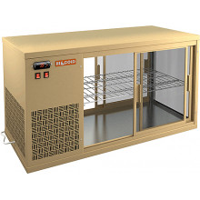 Настольная холодильная витрина Hicold VRL T 1300 L Beige сквозная от Ригонда