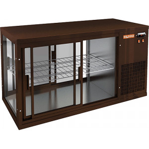 Настольная холодильная витрина Hicold VRL T 1100 R Brown сквозная Фото №1: Настольная холодильная витрина Hicold VRL T 1100 R Brown сквозная - купить в Симферополе, Крым