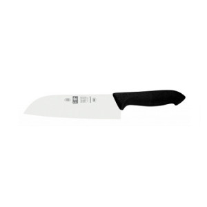 Фото №1: Нож японский Icel Santoku 180/300мм черный арт.30172 - купить в Симферополе, Крым