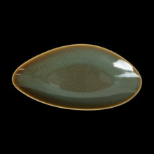 Блюдо овальное 225х115мм зелёное Corone Primavera фк1756 от Ригонда