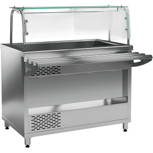 Прилавок-витрина холодильный открытый ПВХЭ11В с гастроемкостями (1120 мм) Фото №1: Прилавок-витрина холодильный открытый ПВХЭ11В с гастроемкостями (1120 мм) - купить в Симферополе, Крым