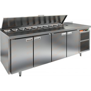Фото №1: Стол саладетта Hicold SL1-1111GN (10xGN1/3) нерж. - купить в Симферополе, Крым