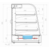 Витрина тепловая Carboma A45 HWB 0,4-1 мармит (0430) Фото №2: Витрина тепловая Carboma A45 HWB 0,4-1 мармит (0430) - купить в Симферополе, Крым